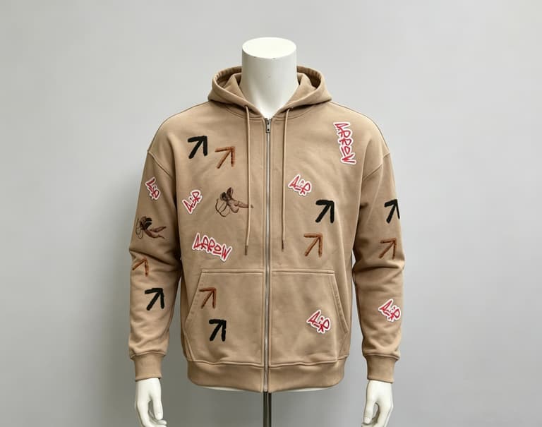 Kellogg Fashion is a China-based streetwear manufacturer specializing in heavyweight 500–600gsm hoodies and oversized apparel for global fashion brands.