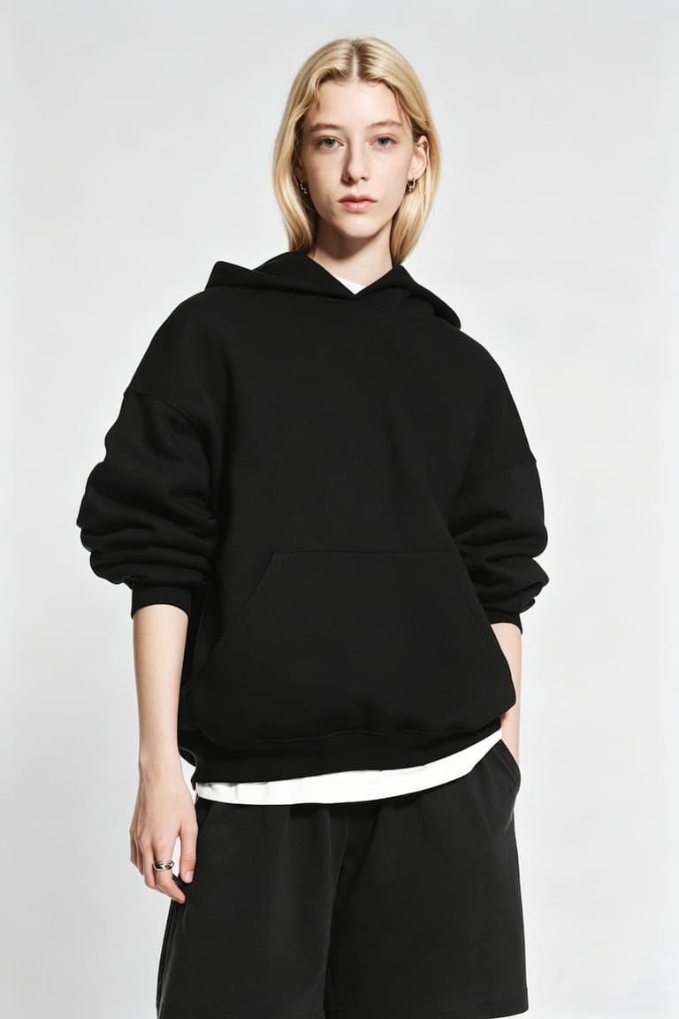 Custom 17.5 oz / 500 GSM Heavyweight Oversized Hoodie for Streetwear Brands