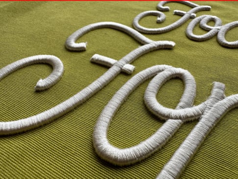 3D embroidery