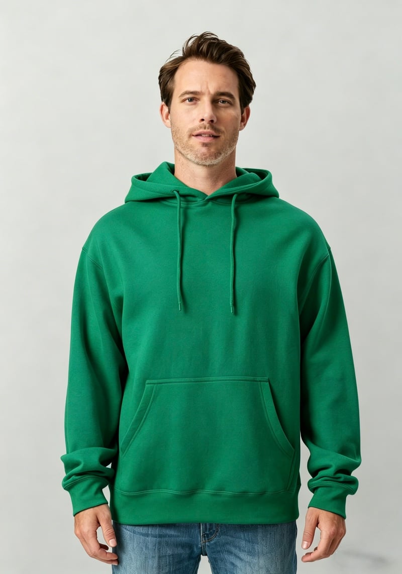 380 GSM Men’s custom Heavyweight Pullover Hoodie manufacturing factory direct