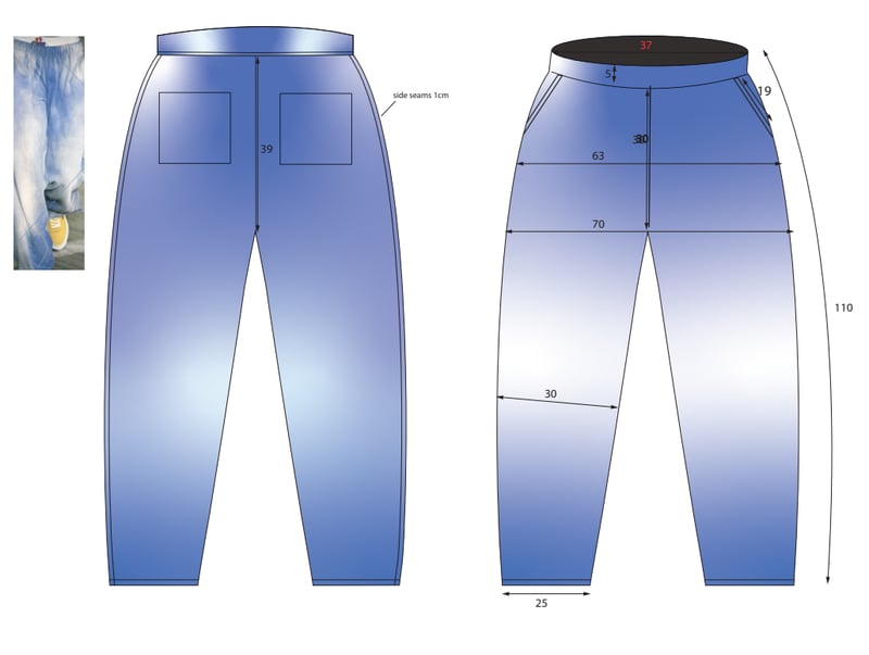 Tech Pack Example - Jogger