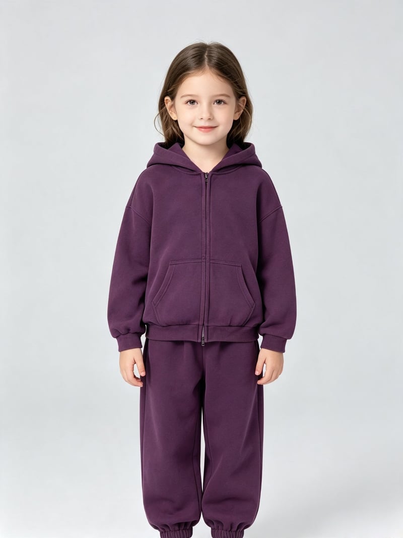 Kids Premium Zip-Up Hoodie & Jogger Set