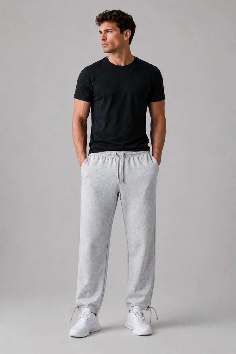 Men’s Relaxed Fit Drawstring Sweatpants