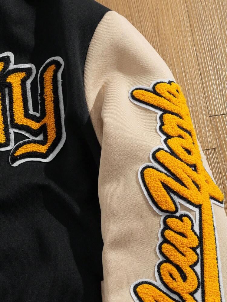 High-density embroidery |  Multi-color floral embroidery | Puff print durability control |  | Chenille & varsity applications