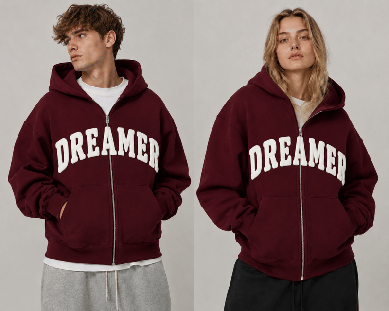 Unisex  Heavyweight Oversized Full-Zip Hoodie