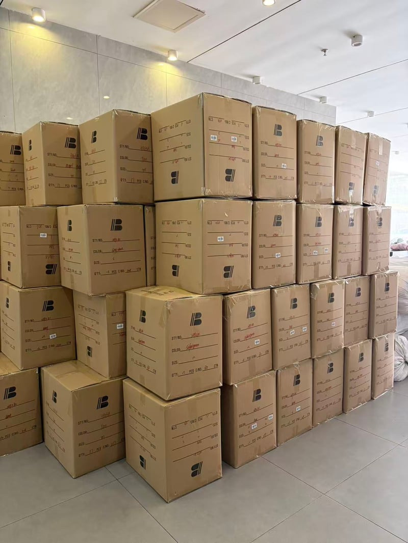 Worldwide apparel delivery service to the UK