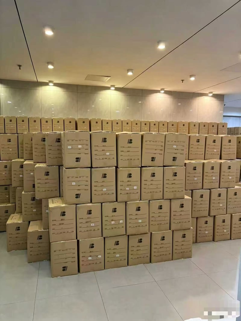 Warehouse ready to shipment