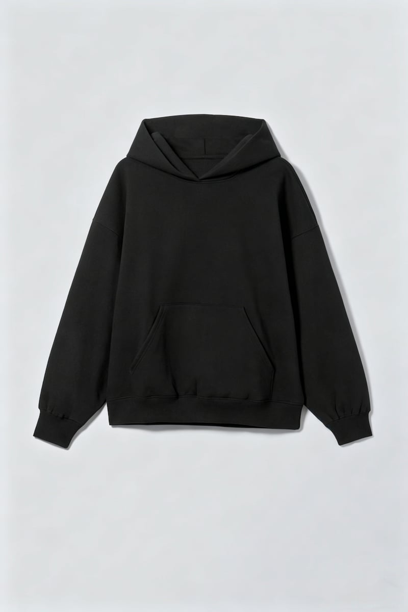 Custom 500 GSM Heavyweight Oversized Hoodie for Streetwear Brands