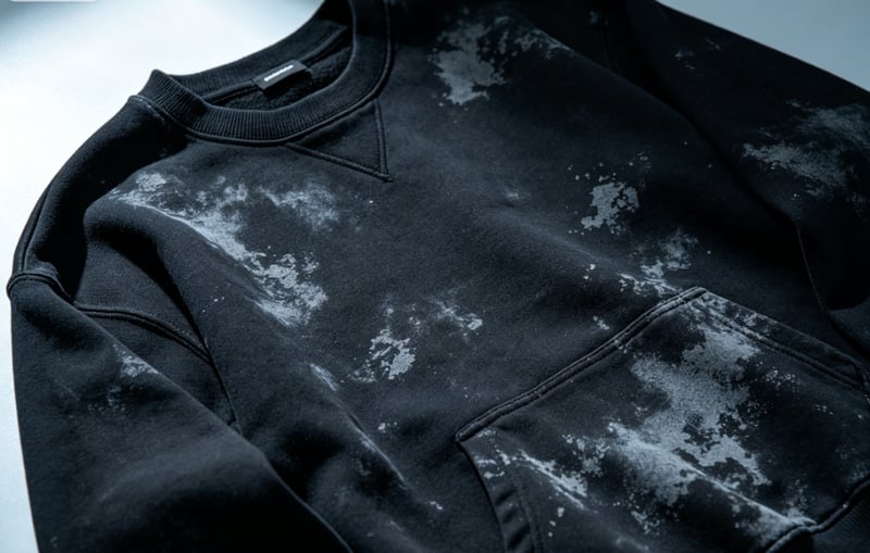 Acid-washed