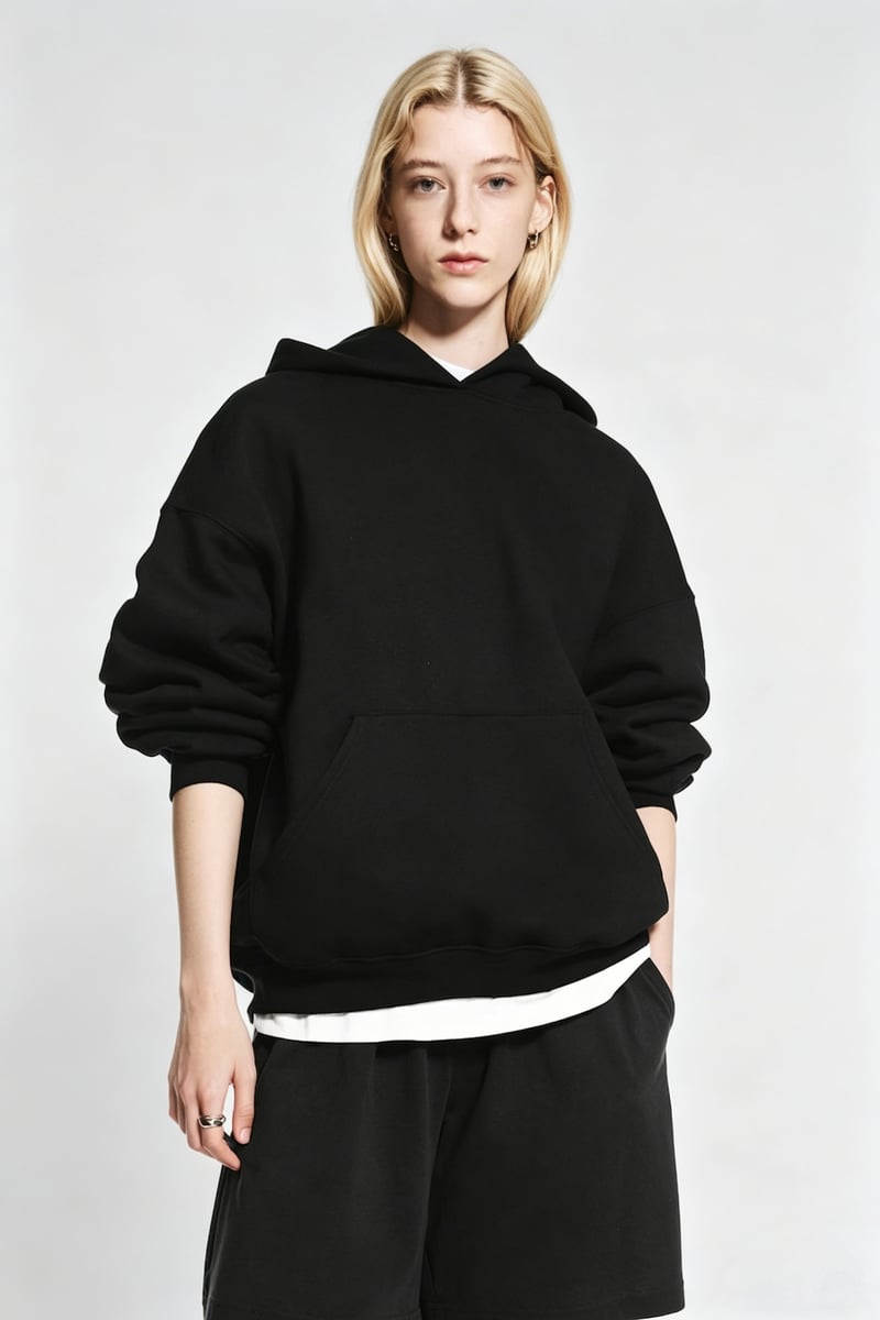 Custom 17.5 oz / 500 GSM Heavyweight Oversized Hoodie for Streetwear Brands