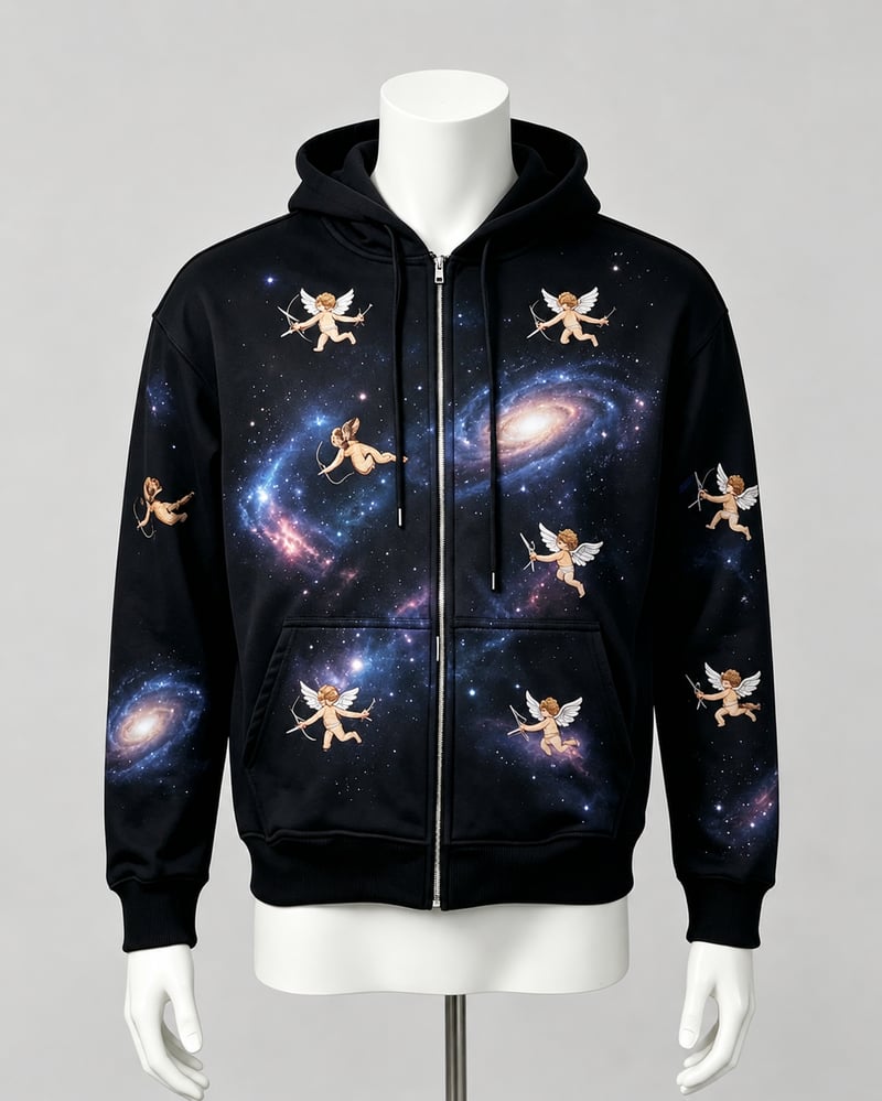 320-500 GSM heavyweight oversized hoodie