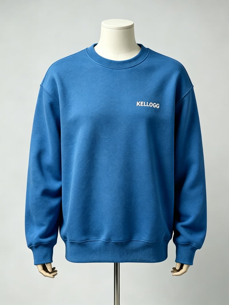 Garment dye process for vintage wash streetwear finish.