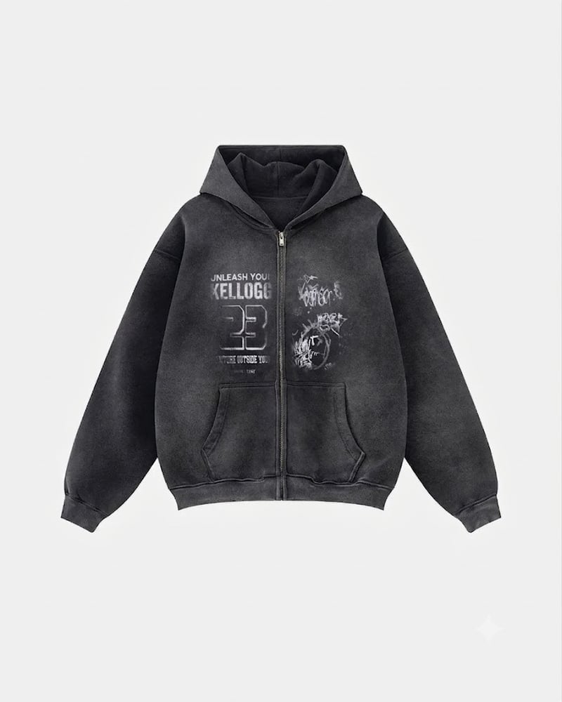 Heavyweight oversized hoodie developed for premium Canadian streetwear brands