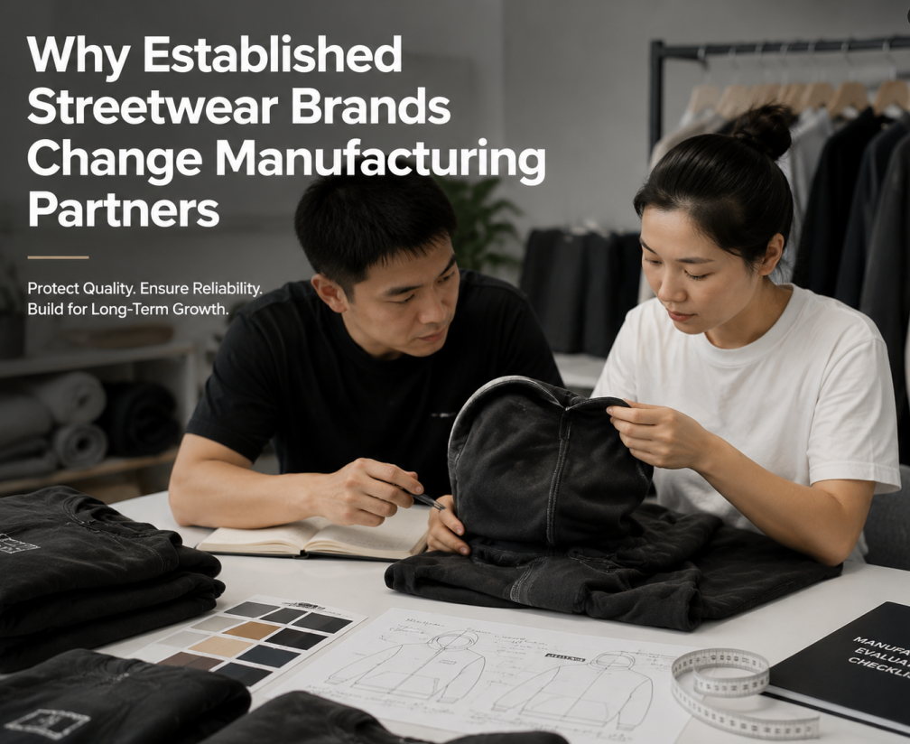 Why Established Streetwear Brands Change Manufacturing Partners